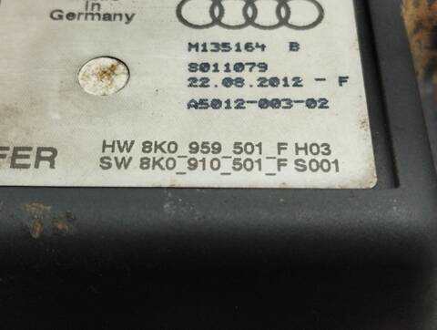 Foto 3ª: Calefacción Audi A5 3.0 V6 24V TDI COUPE 245CV 180KW [CDUC] (2012)