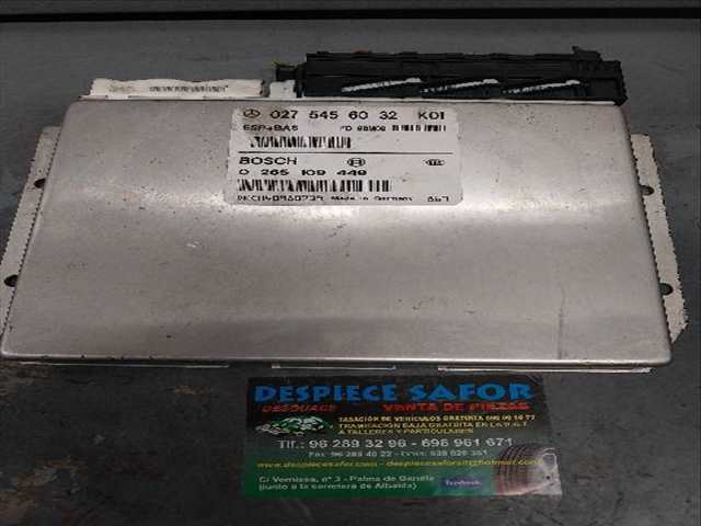 Centralita Abs ESP Mercedes Clase A 140 1.4 G