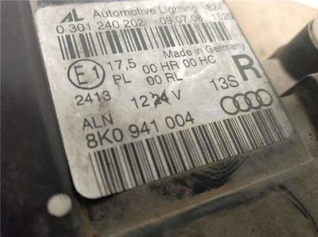 Foto 3ª: Faro Derecho Audi A4 2.0 BASIS [2.0 LTR. - 105 KW 16V TDI] [CAGA]