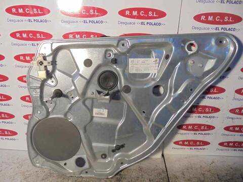 Elevalunas Manual Trasero Derecho Volkswagen Polo CONCEPTLINE 64CV 47KW