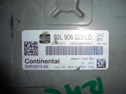 Foto 3ª: Centralita Motor ECU Seat Ibiza COPA 105CV 77KW [CAYV] (2013)