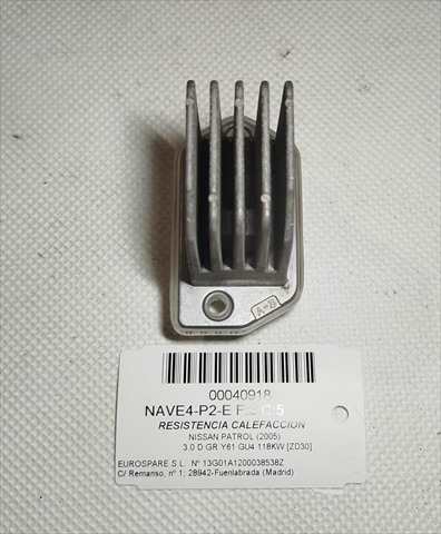 Calefacción Nissan Patrol 3.0 D GR Y61 GU4