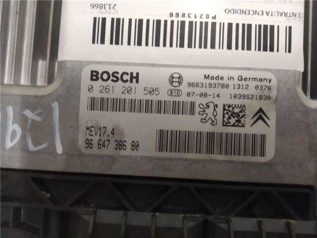 Foto 3ª: Centralita Motor ECU Peugeot 3008 1.6 HDI FAP (109 CV) [9HZ O 9H01]