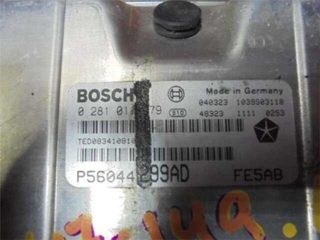 Foto 2ª: Centralita Motor ECU Jeep Cherokee 2.5 CRD BÁSICO [2.5 LTR. - 105 KW CRD CAT] [D 09C]