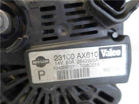 Foto 3ª: Alternador Nissan Micra 1.2 16V 80CV 59KW [CR12DE] (2004)
