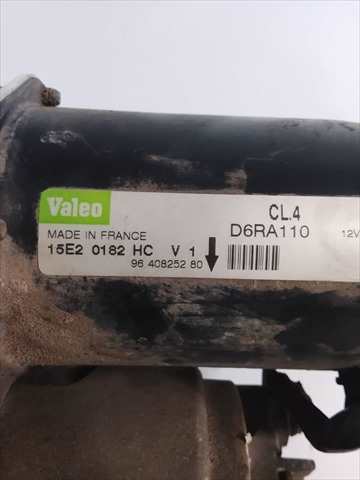 Foto 2ª: Motor de Arranque Citroen C3 1.4 HDI [D/8HX] (2002)