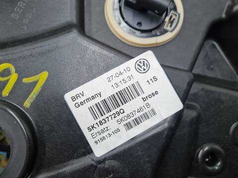 Foto 2ª: Elevalunas Eléctrico Delantero Izquierdo Volkswagen Golf 2.0 TDI 140CV 103KW [CFF] (2010)