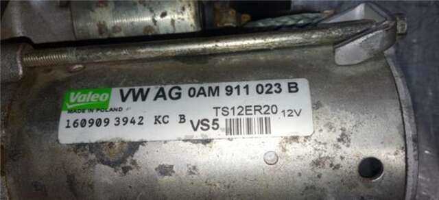 Motor de Arranque Volkswagen Golf 1.4 ADVANCE [1.4 LTR. - 90 KW 16V TSI (1390 CM3)]