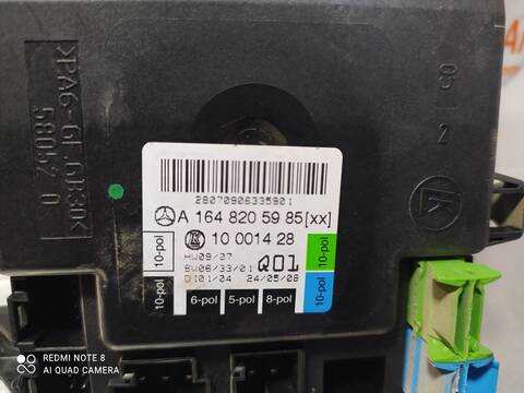 Foto 2ª: Centralita Motor ECU Mercedes Clase ML 300 3.0 CDI W164) CAT (2005)