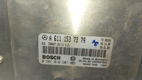 Foto 4ª: Centralita Motor ECU Mercedes Clase C 160 220 CDI 203.006) BERLINA 143CV 105KW [OM611962] (2001)