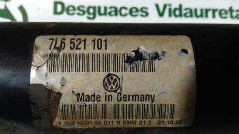 Foto 2ª: Transmision Central Volkswagen Touareg TDI R5 174CV 128KW [BAC] (2003)