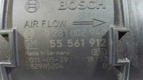 Foto 3ª: Caudalimetro Opel Corsa CMON 95CV 70KW [A13DTE] (2011)