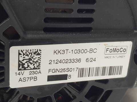 Foto 2ª: Alternador Ford Transit 350 L3 HD) CABINA SIMPLE TREND 115CV 85KW