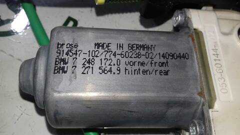 Foto 3ª: Elevalunas Eléctrico Delantero Derecho Bmw Serie 5 518 530D 245CV 180KW [N57D30A] (2010)