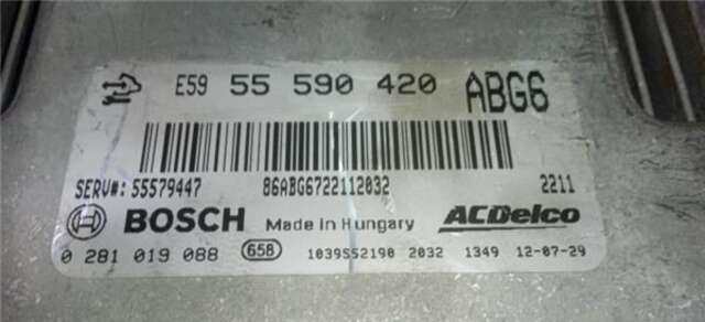Centralita Motor ECU Opel Insignia 2.0 CDTI