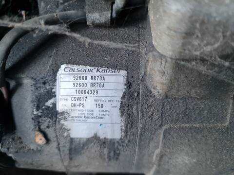 Foto 3ª: Compresor Aire Acondicionado Nissan Qashqai ACENTA 150CV 110KW [M9R] (2010)