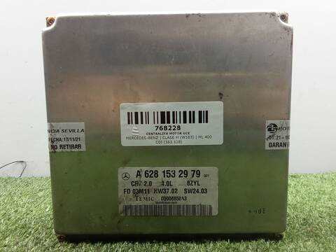 Centralita Motor ECU Mercedes Clase ML 400 4.0 CDI 250CV 184KW AUT. 4MATIC 163.128 W163)