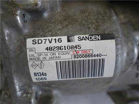 Foto 3ª: Compresor Aire Acondicionado Dacia Sandero 1.5 DCI 68CV 50KW [K9K 792] (2009)