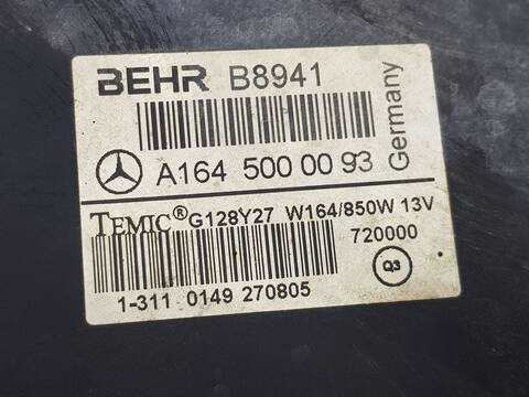 Foto 3ª: Electroventilador Mercedes Vito 114-116-119 CDI BASE LARGA 447.703) (2019)
