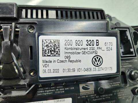 Foto 2ª: Cuadro de Instrumentos Volkswagen Polo LIFE 95CV 70KW [DLAC] (2022)