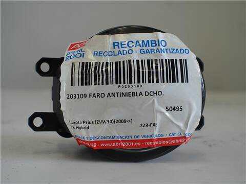 Faro Antiniebla Delantero Derecho Toyota Prius 1.8 HYBRID 99CV 73KW