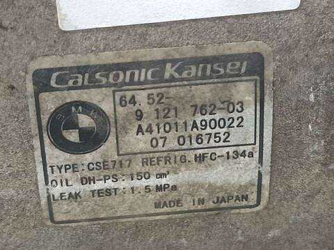 Foto 3ª: Compresor Aire Acondicionado Bmw X5 3.0D 235CV 173KW [306D3] (2007)