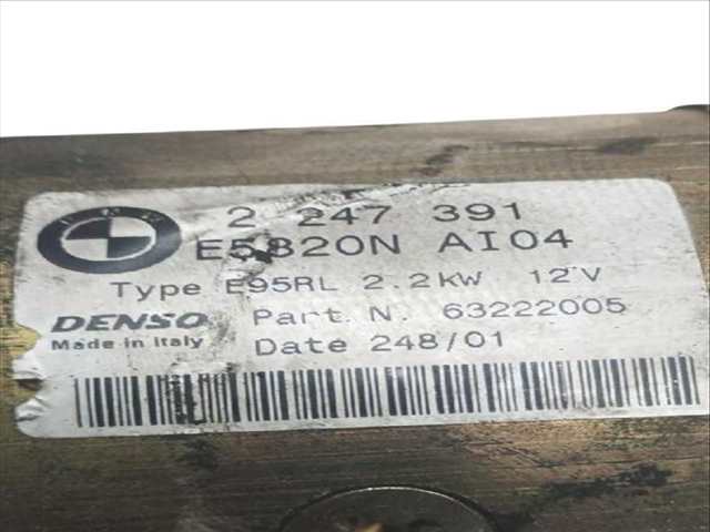 Foto 2ª: Motor de Arranque Bmw Serie 5 530 3.0 D 193CV E39) M57D30 (1995)