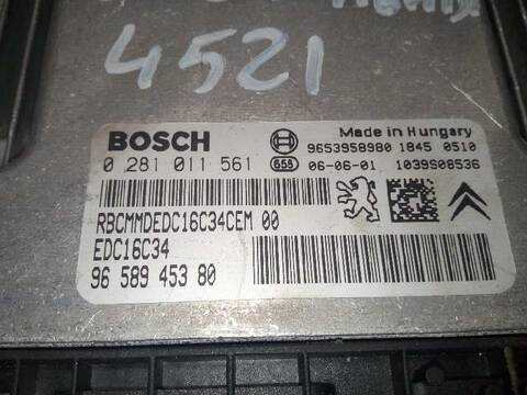 Foto 2ª: Centralita Motor ECU Citroen C5 LX E) BERLINA 109CV 80KW [9HZ] (2007)