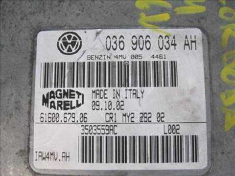 Foto 3ª: Centralita Motor ECU Seat Cordoba 1.4 16V BERLINA 75CV 55KW [BBY] (2003)