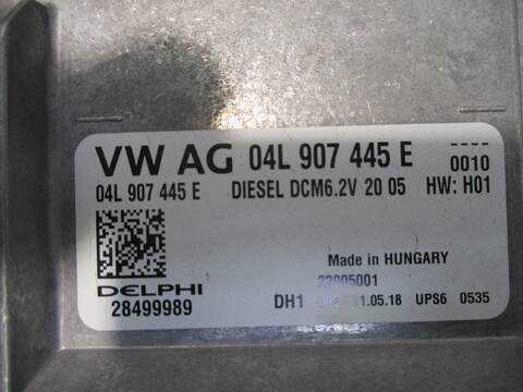 Foto 3ª: Centralita Motor ECU Audi A3 30 TDI BASICO 115CV 85KW [DDY] (2018)