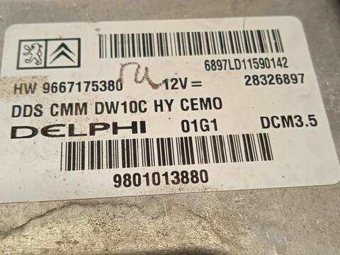 Foto 4ª: Centralita Motor ECU Peugeot 3008 HYBRID4 163CV 120KW [RH02] (2012)