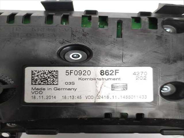 Foto 3ª: Cuadro de Instrumentos Seat Leon 1.4 TSI 125CV (2013)