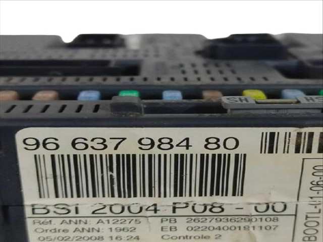 Foto 3ª: Caja Reles Fusibles Citroen C4 1.6 HDI (2004)