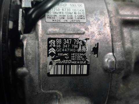 Foto 2ª: Compresor Aire Acondicionado Opel Grandland OPEL 2020 131CV (2017)