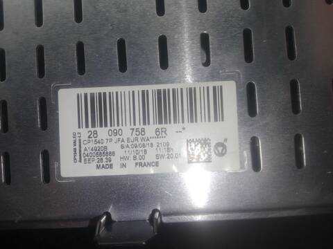 Foto 3ª: Pantalla Multifuncion Renault Scenic 1.3 TCE 140 140CV 103KW IV J9_) [H5H 450,H5H 470,H5H 490] (2018)