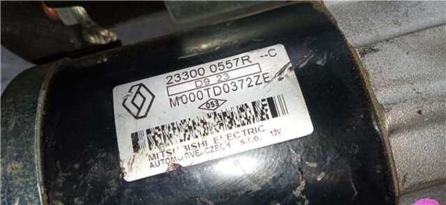 Motor de Arranque Renault Clio 0.9 BUSINESS [0.9 LTR. - 66 KW TCE ENERGY BIVALENT. GASOLINA - GPL]