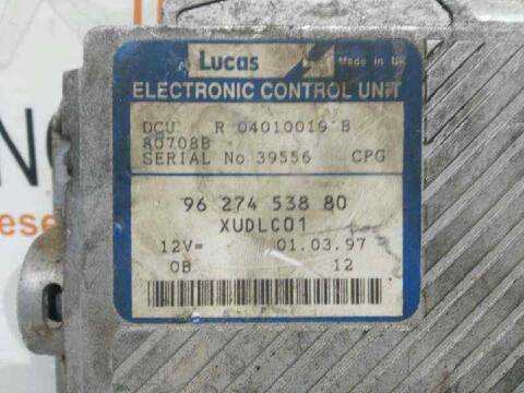 Foto 2ª: Centralita Motor ECU Peugeot 406 2.1 TD CAT BERLINA 109CV 80KW (1995)