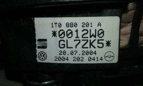 Foto 3ª: Airbag Delantero Izquierdo Volkswagen Polo 1.4 16V 75CV 55KW [BKY] (2004)