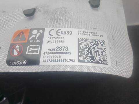 Foto 3ª: Airbag Delantero Derecho Opel Corsa 1.4 08 68) 90CV 66KW [B14XER PT. LDD] (2017)