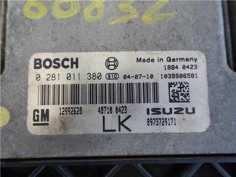 Foto 3ª: Centralita Motor ECU Opel Astra 1.7 CDTI BERLINA 100CV 74KW [Z 17 DTH] (2004)