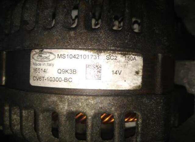 Alternador Ford Fiesta 1.0 SPORT [1.0 LTR. - 92 KW ECOBOOST CAT]