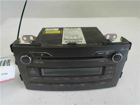 Sistema Audio Radio CD Toyota Auris 2.0 D-4D 126CV 93KW