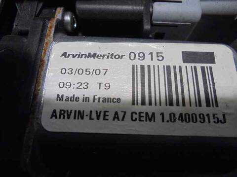 Foto 2ª: Elevalunas Eléctrico Delantero Izquierdo Peugeot 207 XS 90CV 66KW [9HX] (2008)
