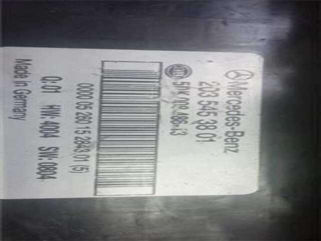 Caja Reles Fusibles Mercedes Clase C 160 1.8 C 180 COMPRESSOR (203.746) [1.8 LTR. - 105 KW CAT]