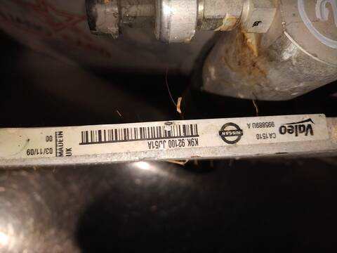 Foto 2ª: Radiador Calefaccion A.A. Nissan Qashqai 1.5 DCI TD CAT 106CV 78KW (2007)