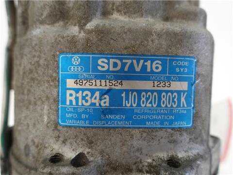 Foto 4ª: Compresor Aire Acondicionado Seat Leon 1.9 TDI 100CV 74KW [AXR] (2006)