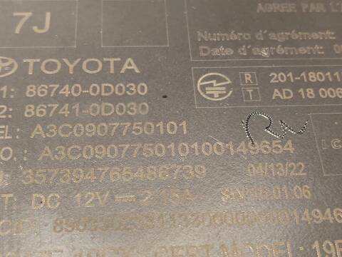 Foto 4ª: Centralita Motor ECU Toyota Yaris 1.5 125CV 92KW [M15A] (2022)