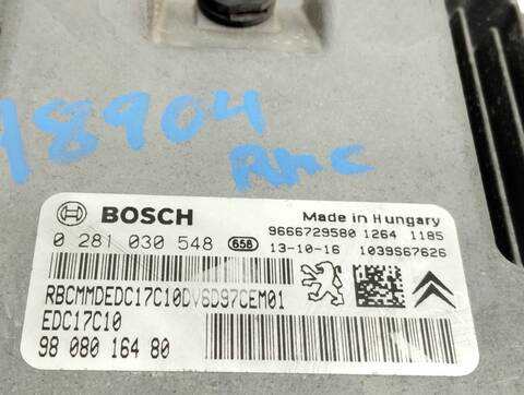 Foto 2ª: Centralita Motor ECU Peugeot 308 ACTIVE 92CV 68KW [9H06] (2013)