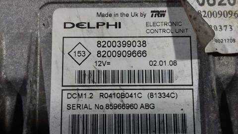 Foto 3ª: Centralita Motor ECU Renault Kangoo 1.5 DCI DIESEL CAT 86CV 63KW [K9K802] (2008)