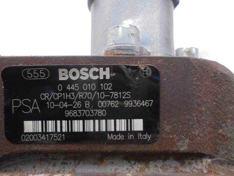 Foto 3ª: Bomba Inyeccion Peugeot 207 1.4 HDI 68CV 50KW [8HZ] (2010)